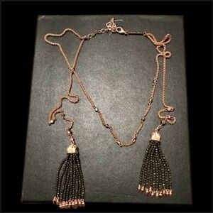 Kendra Scott Lariat Choker Tassel Necklace